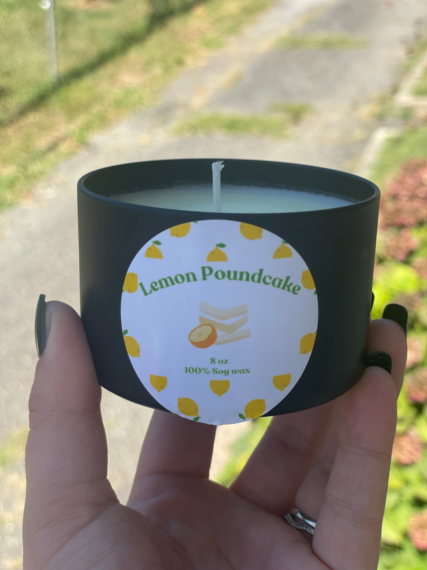 8 oz Lemon Poundcake Candle