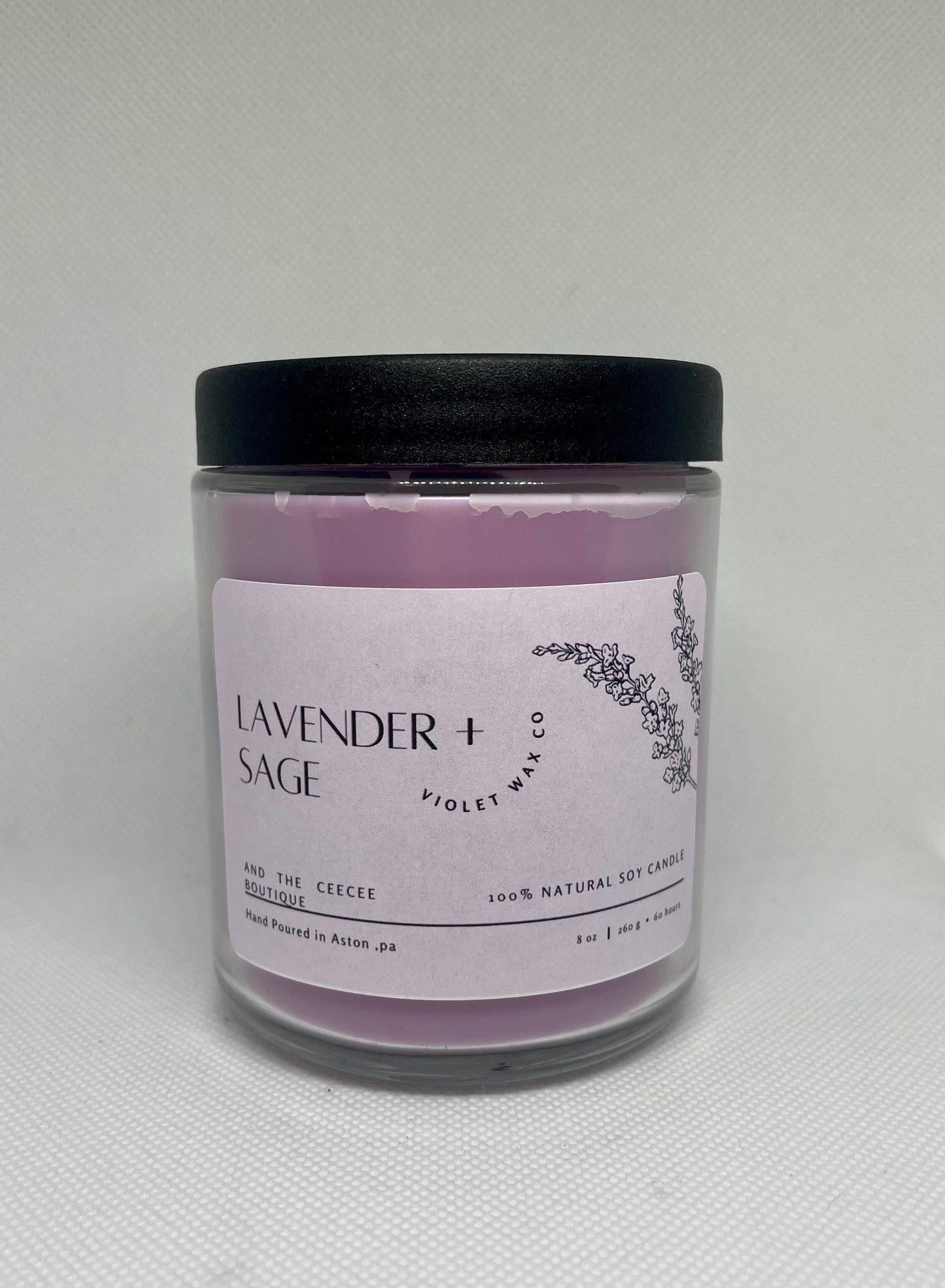 Lavender & Sage Candle